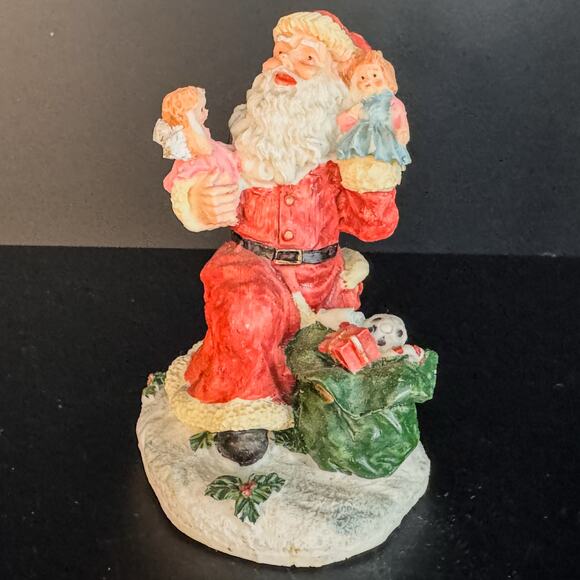 1992 Brinn's “Dolls From The North” Hand-Painted Santa Claus Christmas Figurine - Picture 4 of 9